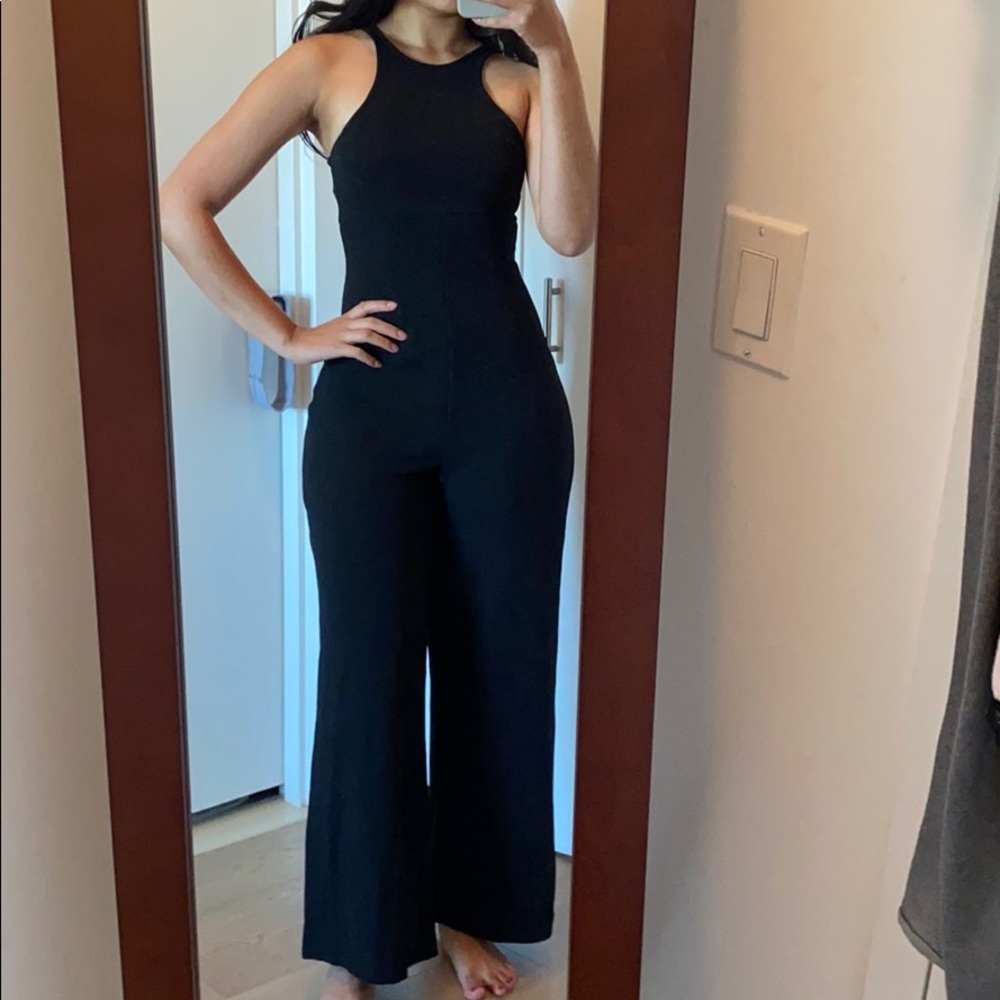 Zara black jumpsuit